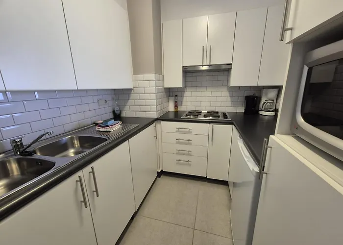 Large Beachstudio Seaview Near Brugge דירה בלנקנברג