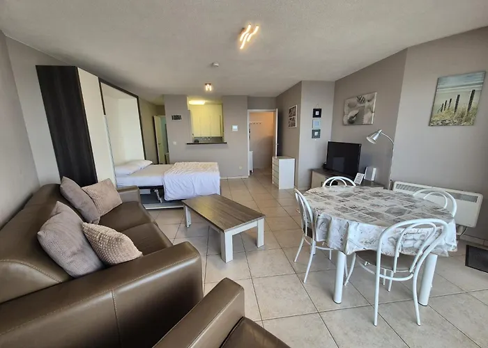 דירה Large Beachstudio Seaview Near Brugge *