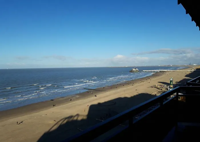 Large Beachstudio Seaview Near Brugge דירה